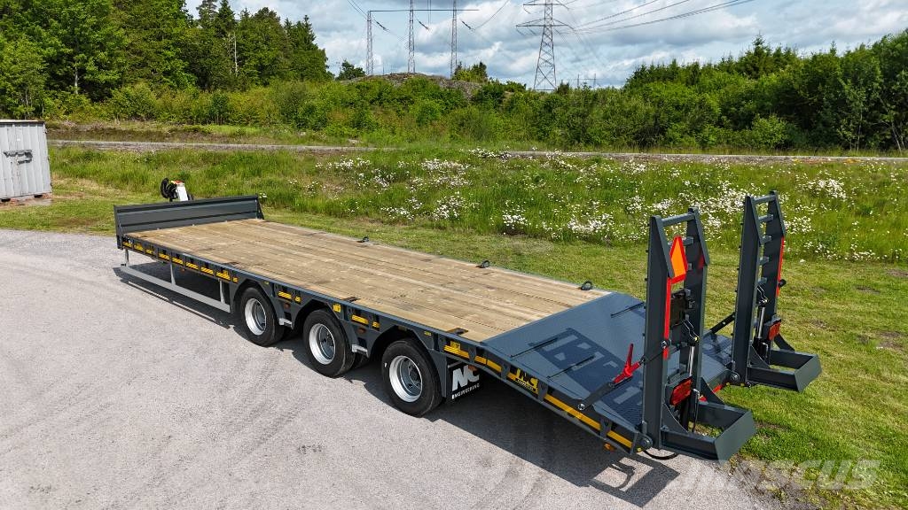 NC 3axl traktordragen maskintrailer 25T Nizki nakladalci