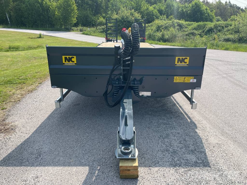 NC 3axl traktordragen maskintrailer 25T Nizki nakladalci