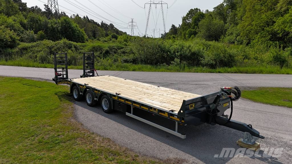NC 3axl traktordragen maskintrailer 25T Nizki nakladalci