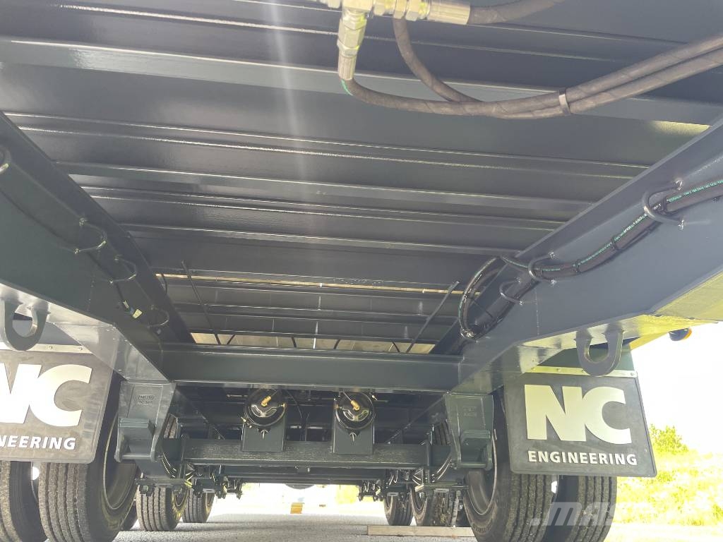 NC 3axl traktordragen maskintrailer 25T Nizki nakladalci