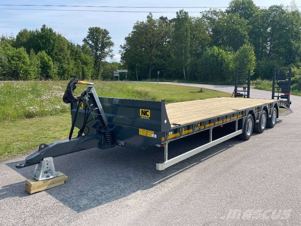 NC 3axl traktordragen maskintrailer 25T Nizki nakladalci