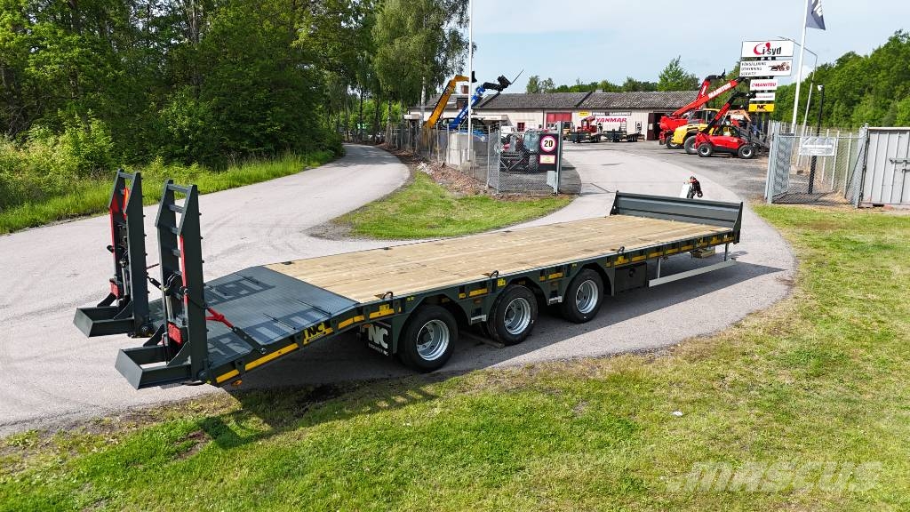 NC 3axl traktordragen maskintrailer 25T Nizki nakladalci