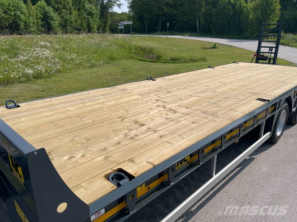 NC 3axl traktordragen maskintrailer 25T Nizki nakladalci