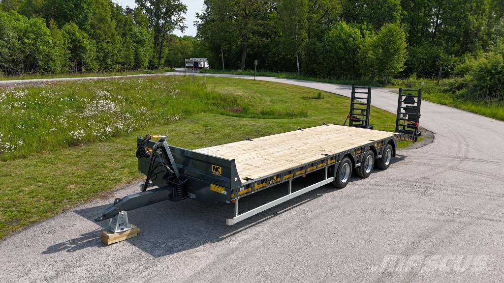 NC 3axl traktordragen maskintrailer 25T Nizki nakladalci