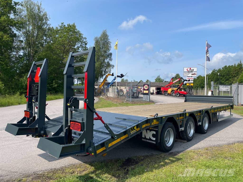 NC 3axl traktordragen maskintrailer 25T Nizki nakladalci