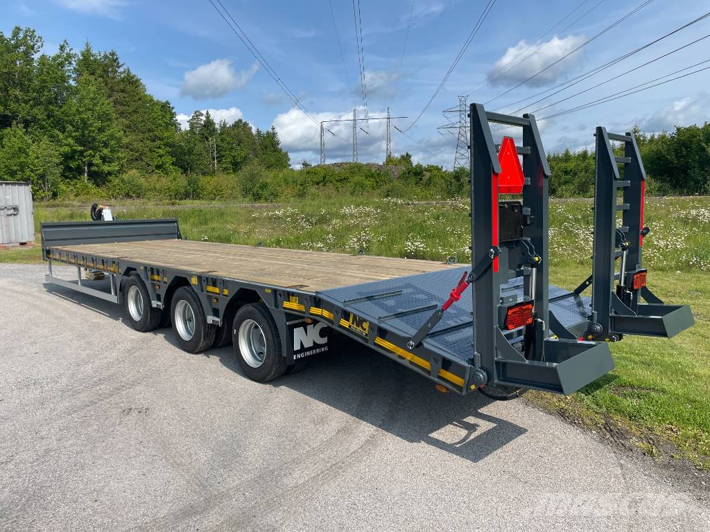 NC 3axl traktordragen maskintrailer 25T Nizki nakladalci