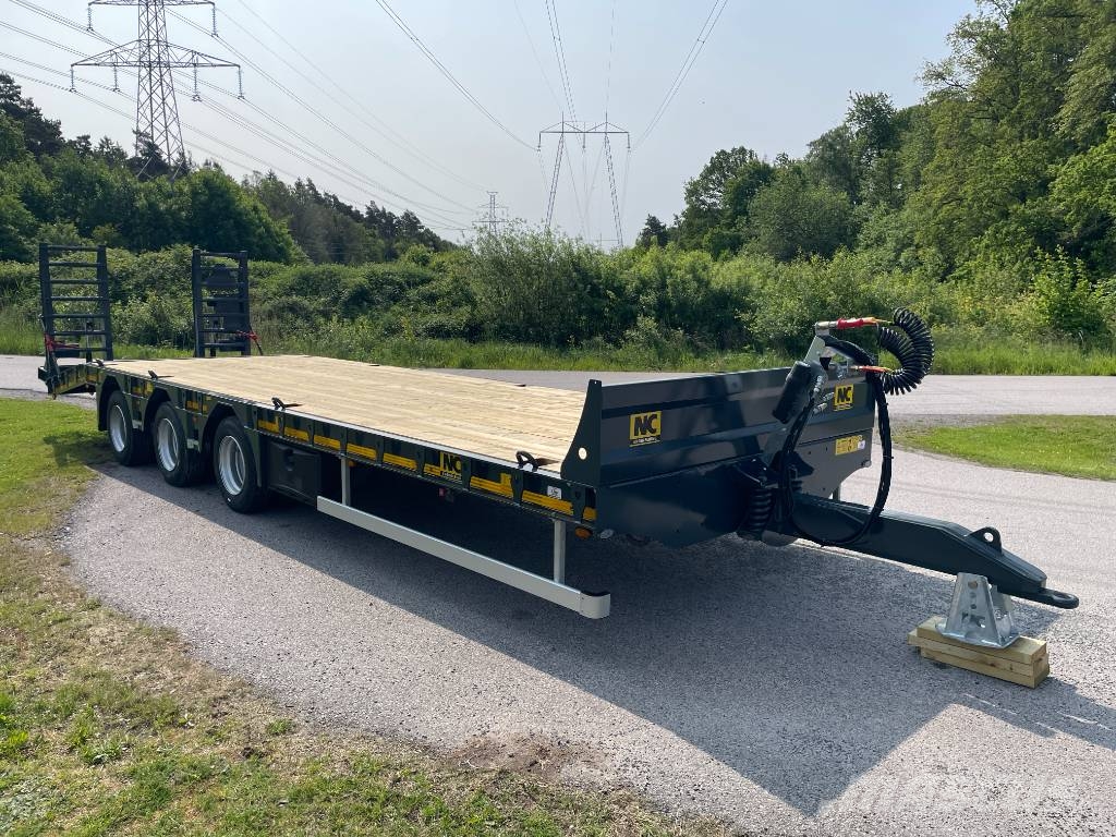 NC 3axl traktordragen maskintrailer 25T Nizki nakladalci