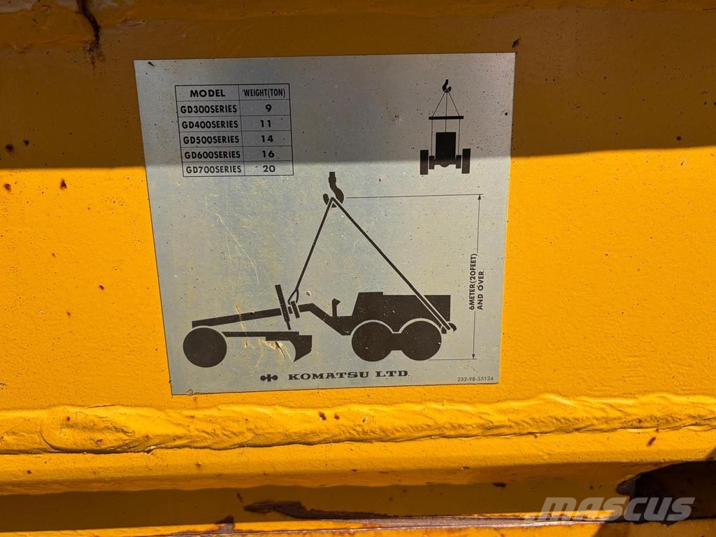 Komatsu GD623A-1 - Grader with Ripper - 16T - Good Conditi Niveladoras