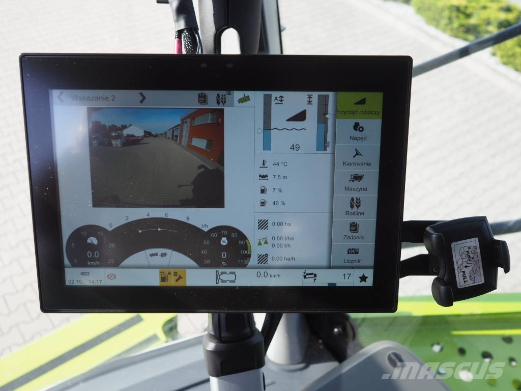 CLAAS Tucano 570 GPS + V770 Kombajni