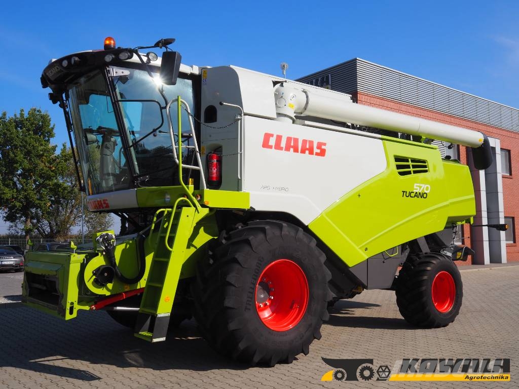 CLAAS Tucano 570 GPS + V770 Комбайни