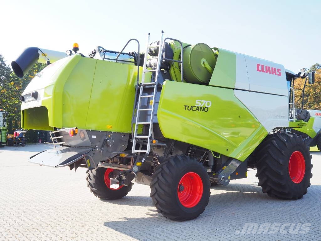 CLAAS Tucano 570 GPS + V770 Комбайни