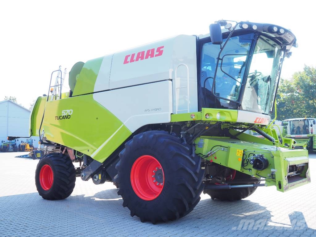 CLAAS Tucano 570 GPS + V770 Комбайни