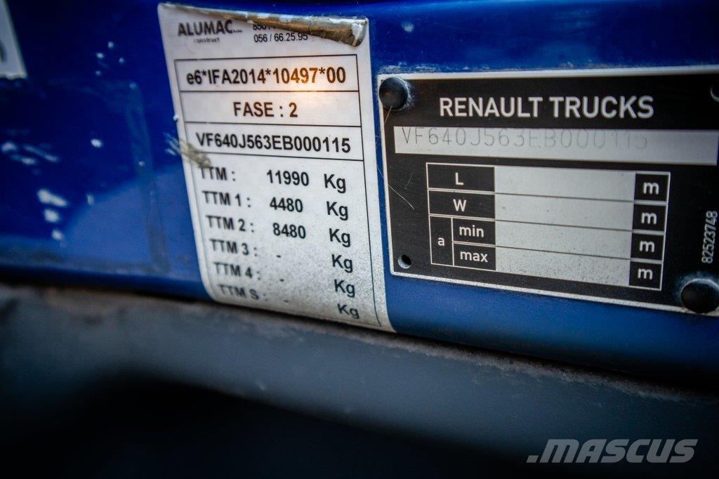Renault D210-12T-E6 - 50000 KM Kofferaufbau