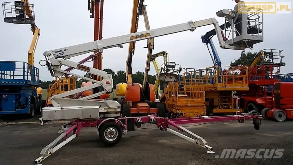 Ommelift 1550 EBZX Aanhanger hoogwerkers
