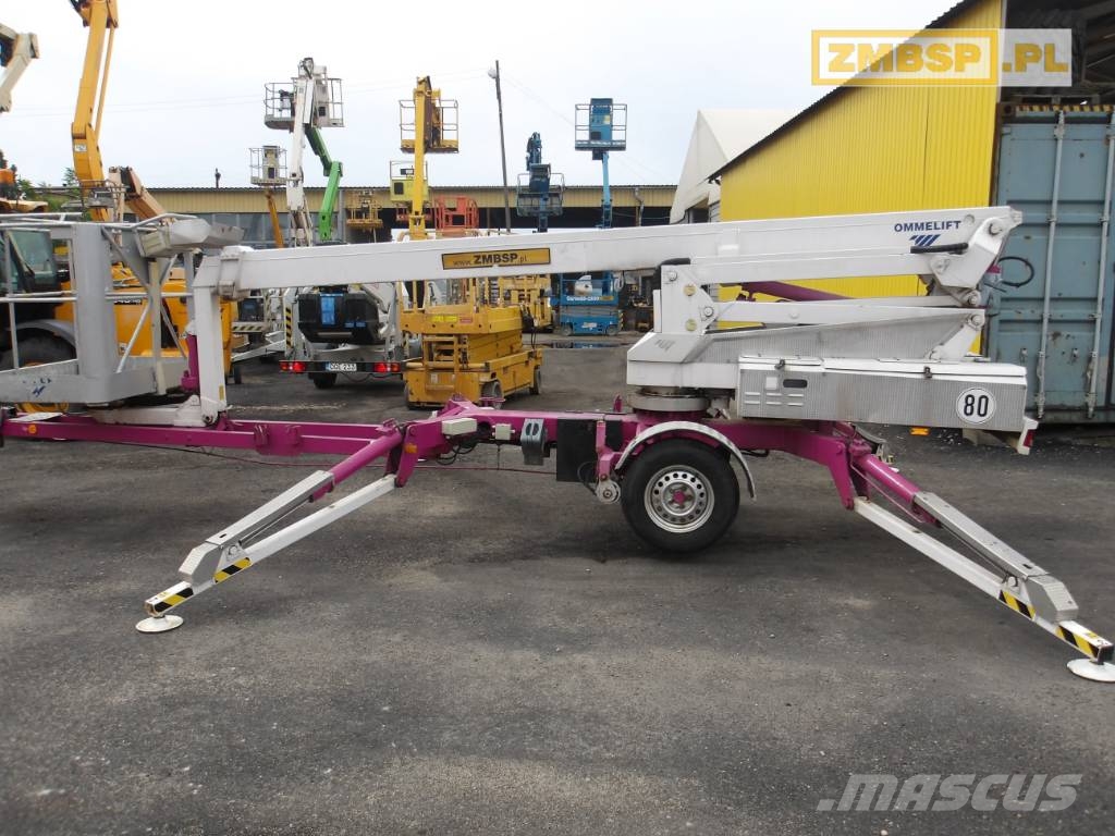 Ommelift 1550 EBZX Aanhanger hoogwerkers