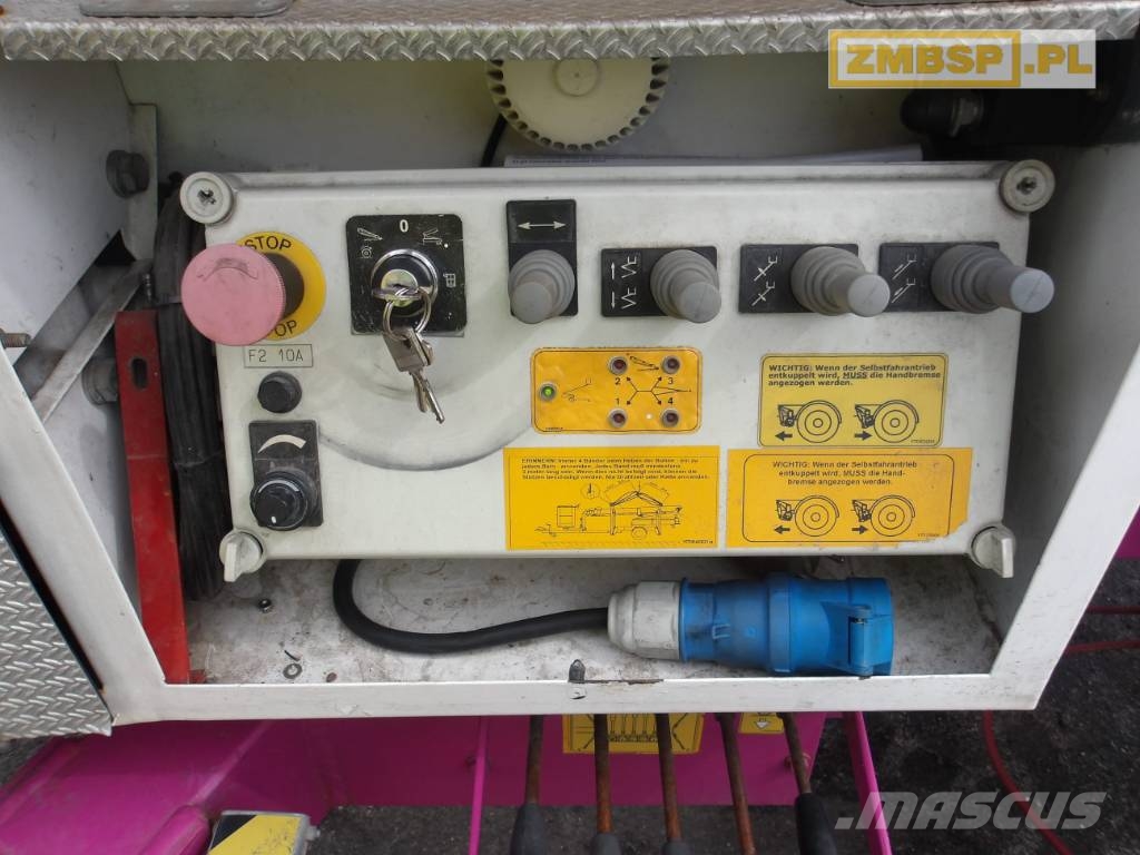 Ommelift 1550 EBZX Aanhanger hoogwerkers