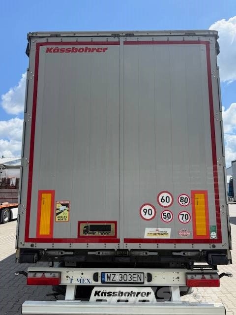 Kässbohrer XS maxima Naczepy firanki