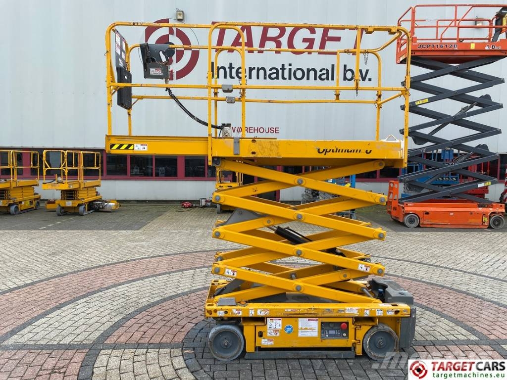 Haulotte Optimum 8 AC Electric Scissor Work Lift 777cm Scheren-Arbeitsbühnen