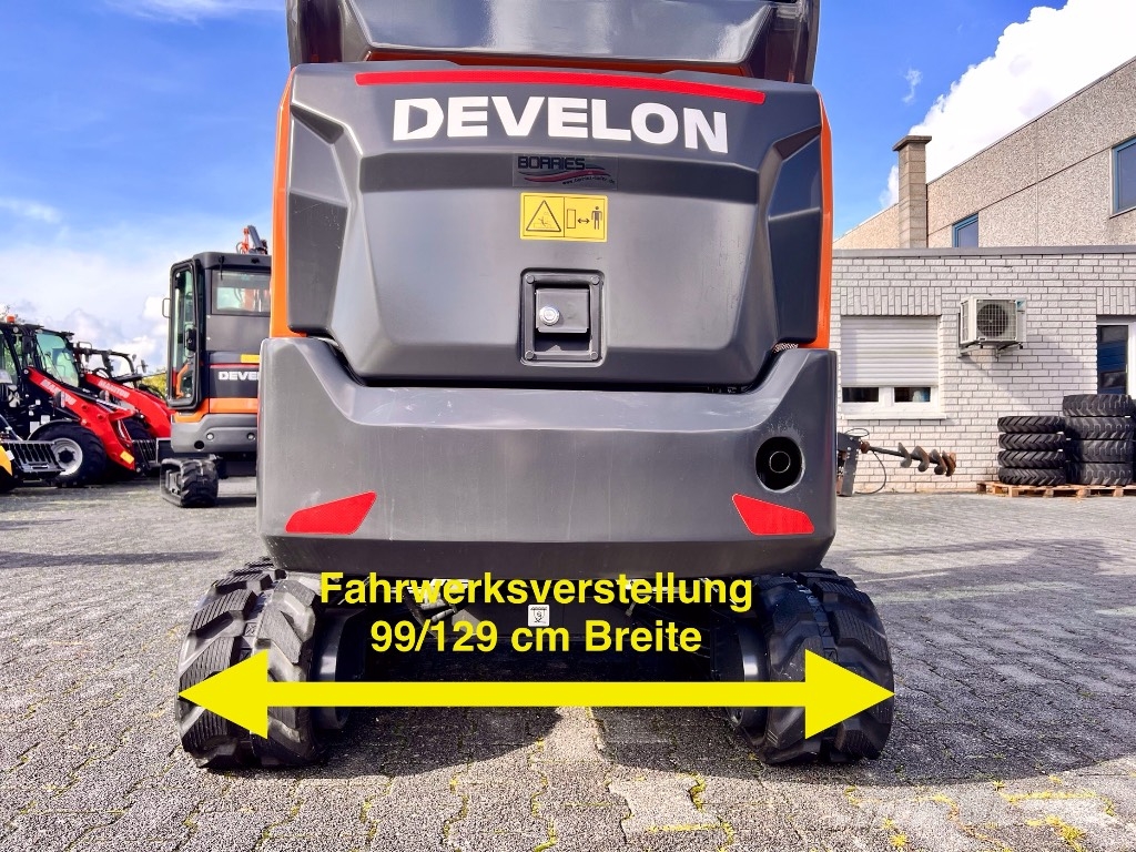 Develon DX19 Mieten Vermieten 79,- Mini bagri <7t