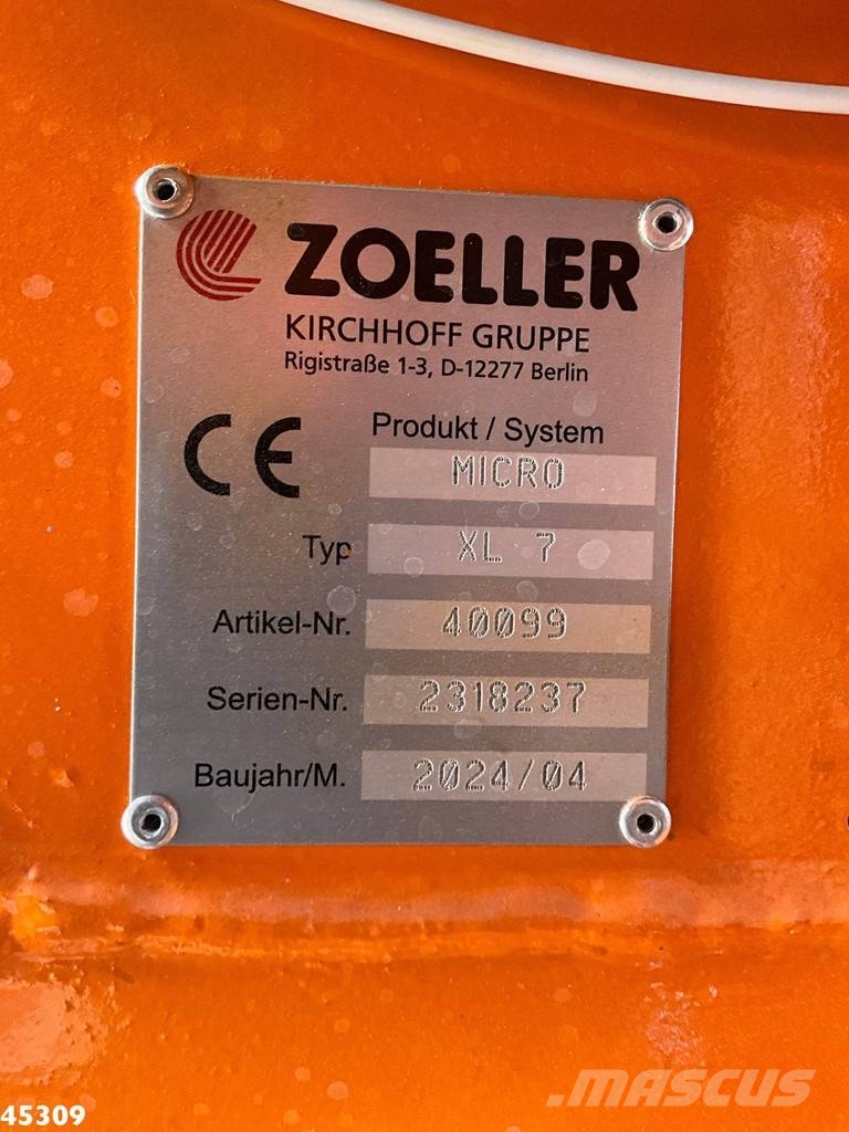 Fuso eCanter 9C18 M-Batt Zoeller 7m³ 100% Elektrisch Kamioni za otpad