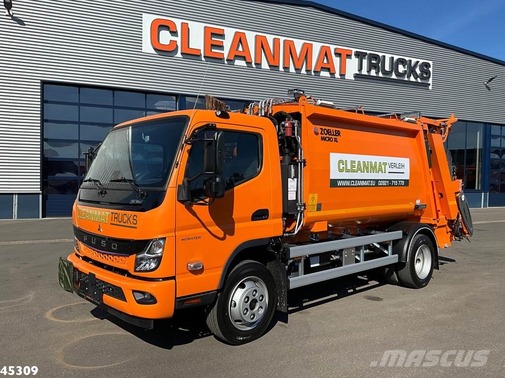 Fuso eCanter 9C18 M-Batt Zoeller 7m³ 100% Elektrisch Kamioni za otpad