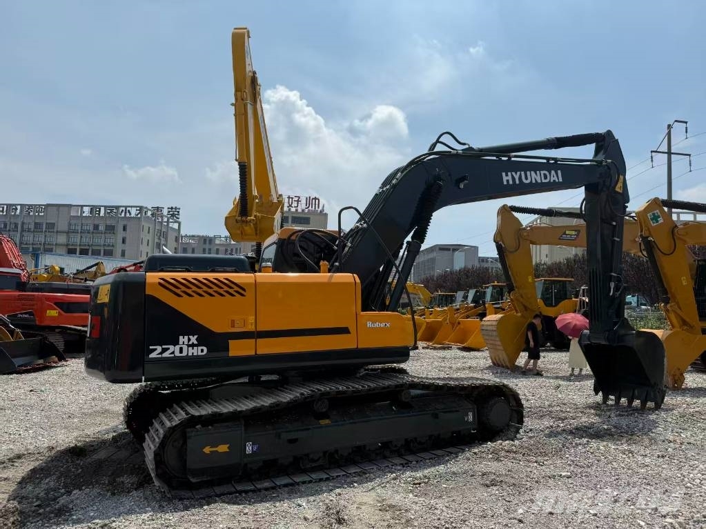 Hyundai 220HD Crawler excavators