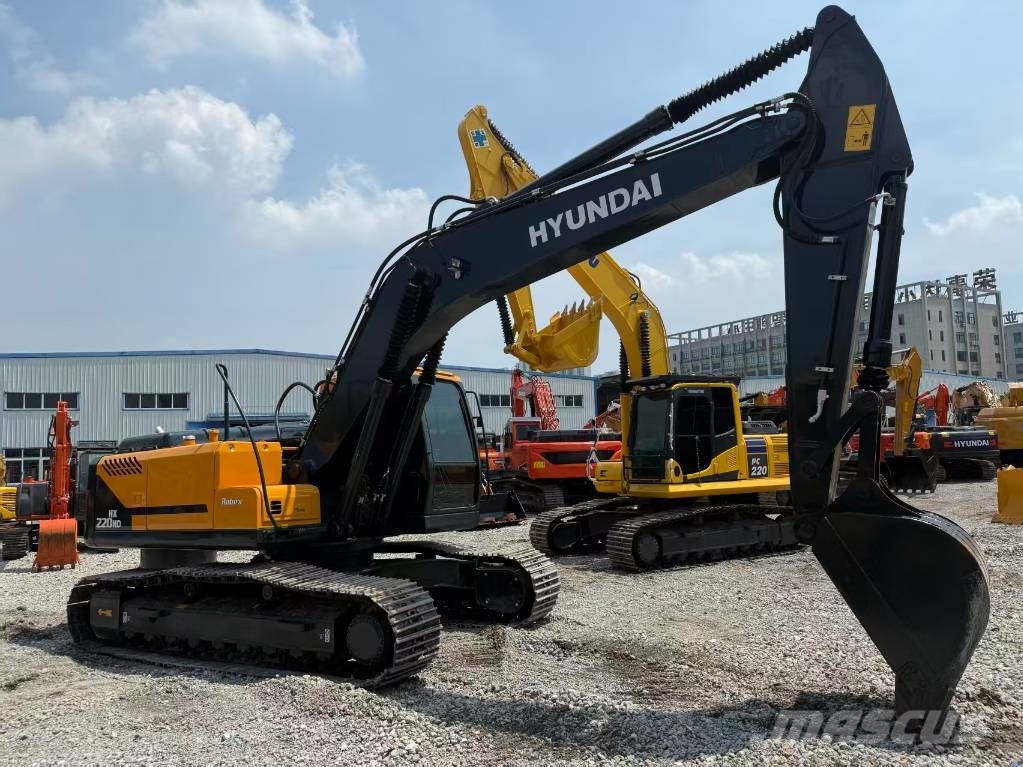 Hyundai 220HD Crawler excavators