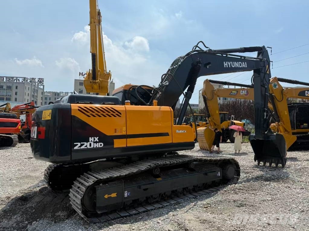 Hyundai 220HD Crawler excavators