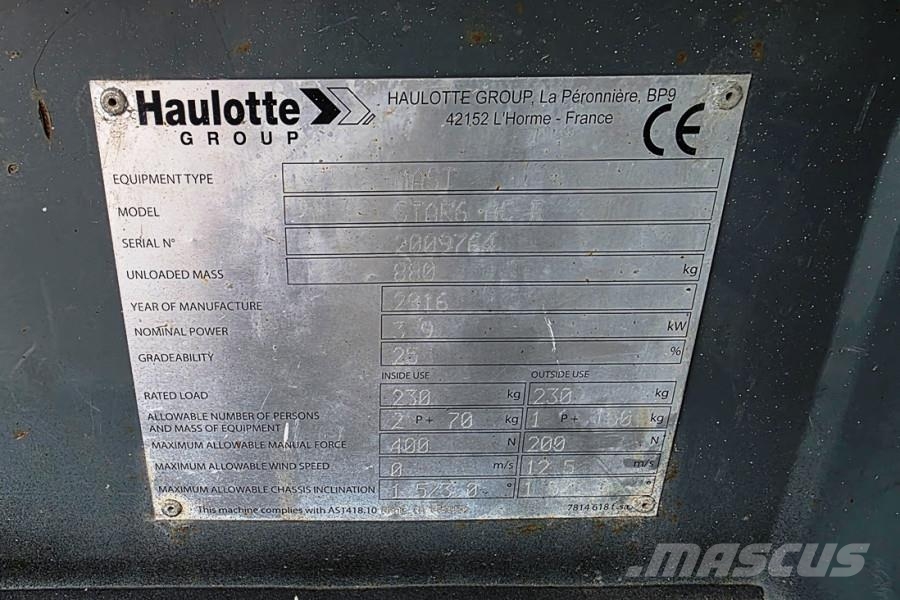 Haulotte Star 6 Electric, Non Marking Tyres, 5.8m Working H Kuukulkijat