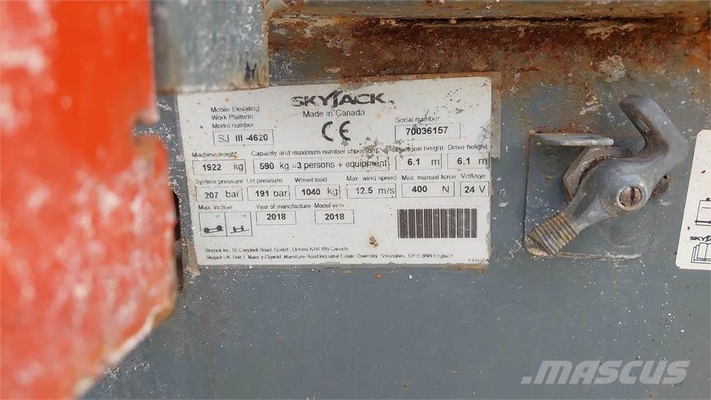 SkyJack SJIII4620 Elevadores de tesoura