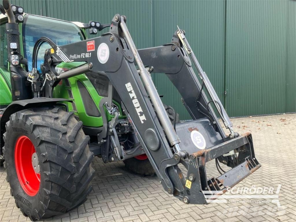Fendt 724 S4 PROFI PLUS + STOLL FZ 60.1 Трактори