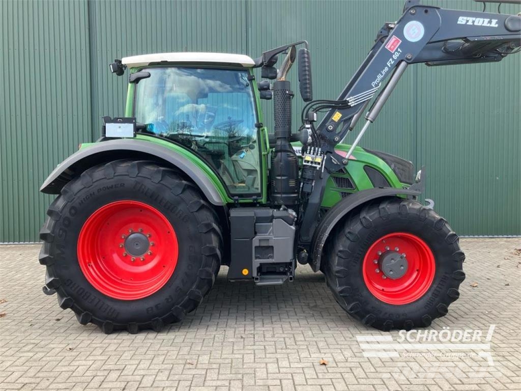 Fendt 724 S4 PROFI PLUS + STOLL FZ 60.1 Трактори