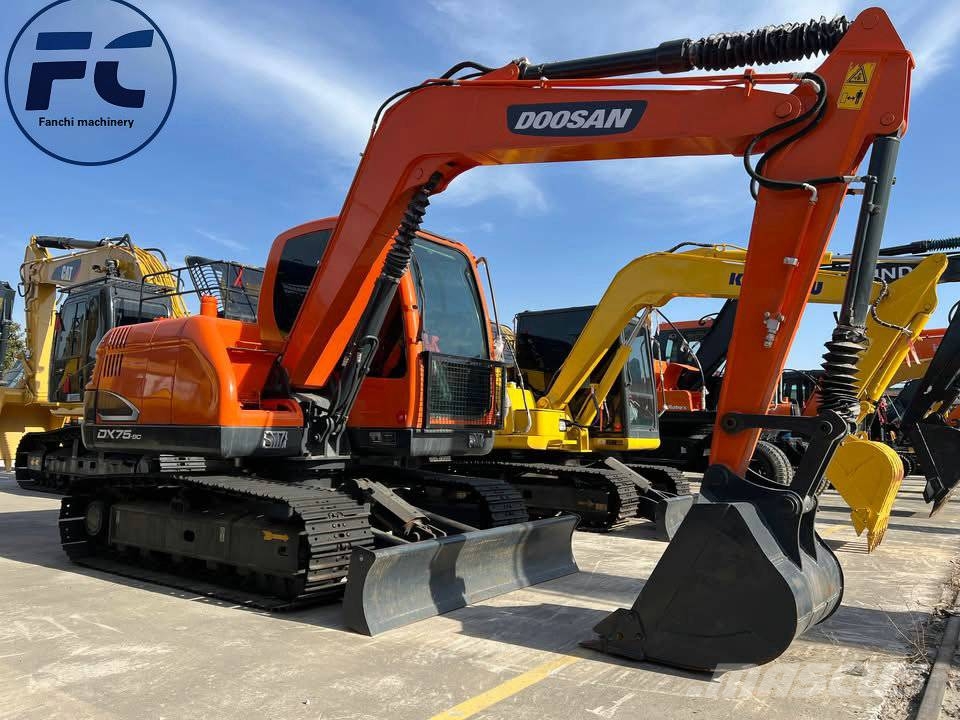Doosan DX 75-9 C 大型油圧ショベル12t以上（パワーショベル・ユンボ）