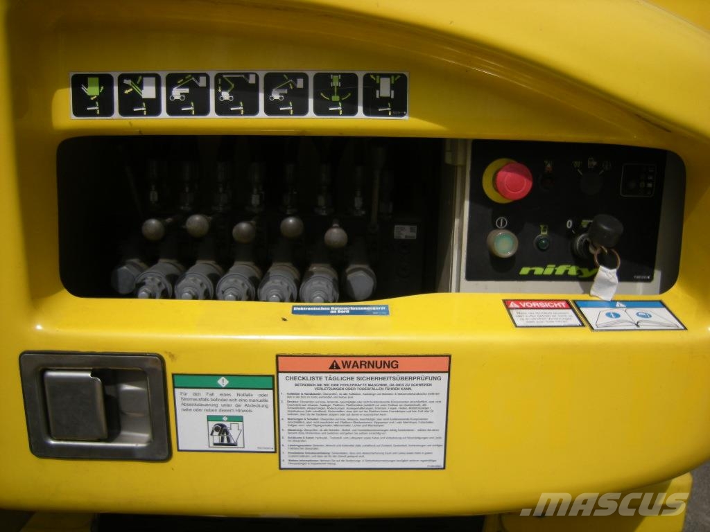 Niftylift Lift HR17 NE MK3 (ID3746) Körüklü personel platformları