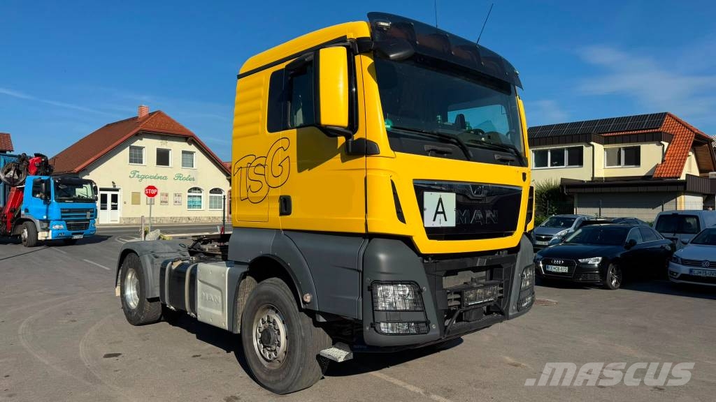 MAN TGX 18.500 4X4 tractor unit - retarder - tipp.hydr وحدات الجر