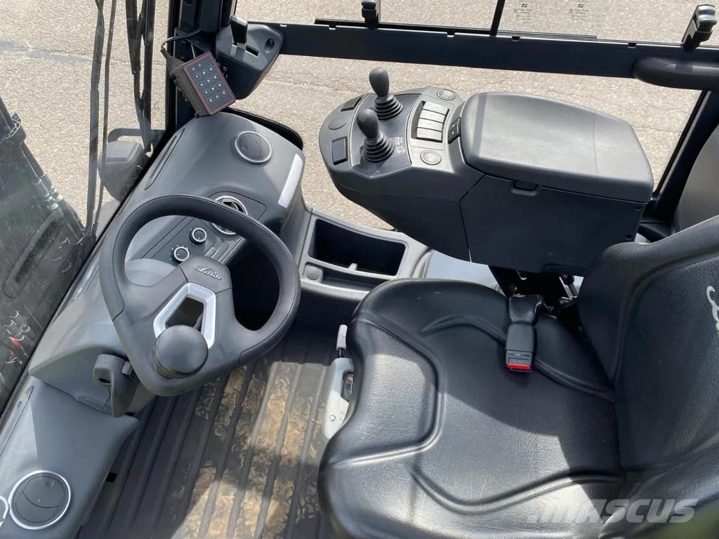 Linde H35D-01 Cascade rotating fork clamp Diesel heftrucks