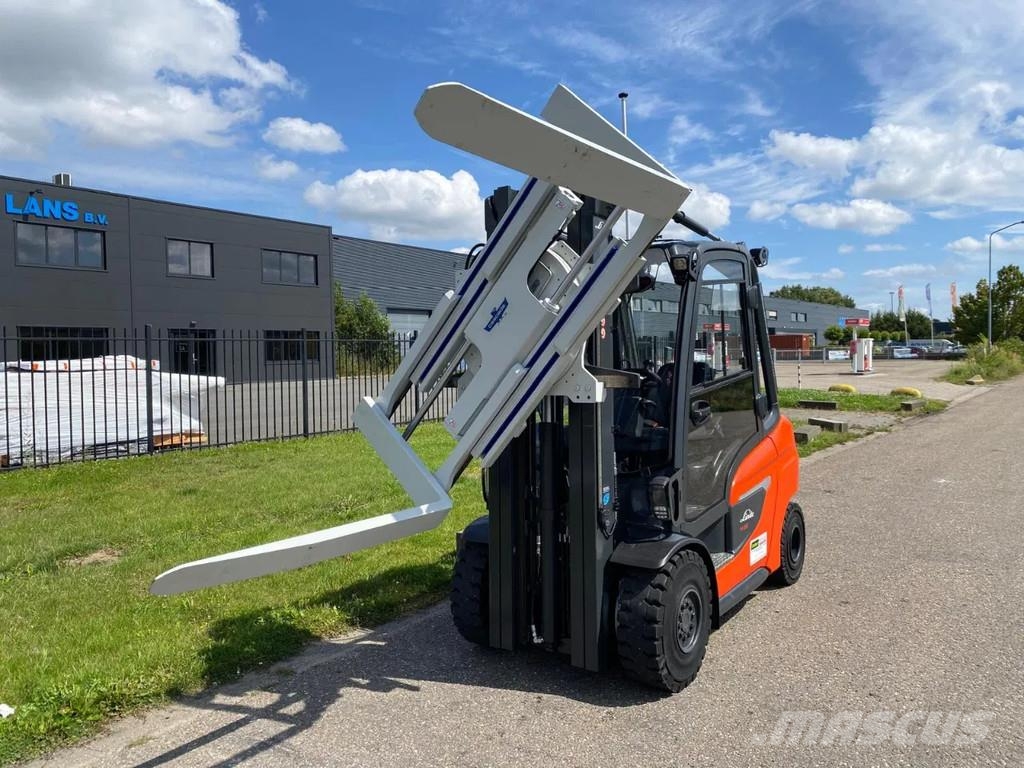 Linde H35D-01 Cascade rotating fork clamp Diesel heftrucks