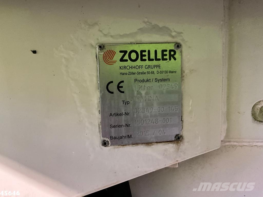 DAF FAG LF 220 Euro 6 Haller 14m³ Just 123.721 km! Waste trucks