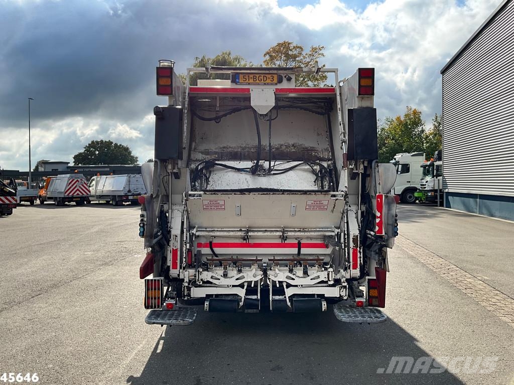 DAF FAG LF 220 Euro 6 Haller 14m³ Just 123.721 km! 塵芥車、パッカー車