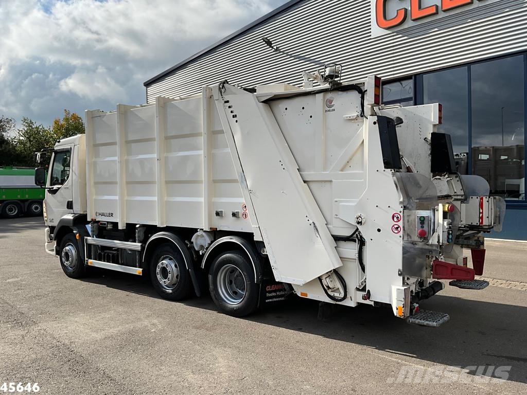 DAF FAG LF 220 Euro 6 Haller 14m³ Just 123.721 km! Waste trucks