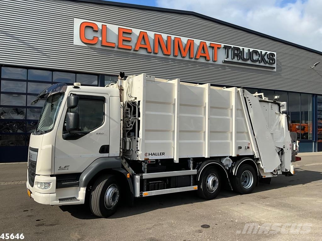 DAF FAG LF 220 Euro 6 Haller 14m³ Just 123.721 km! 塵芥車、パッカー車