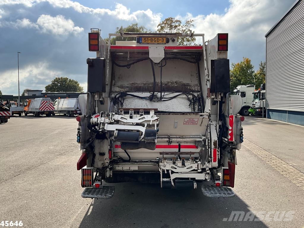 DAF FAG LF 220 Euro 6 Haller 14m³ Just 123.721 km! Waste trucks