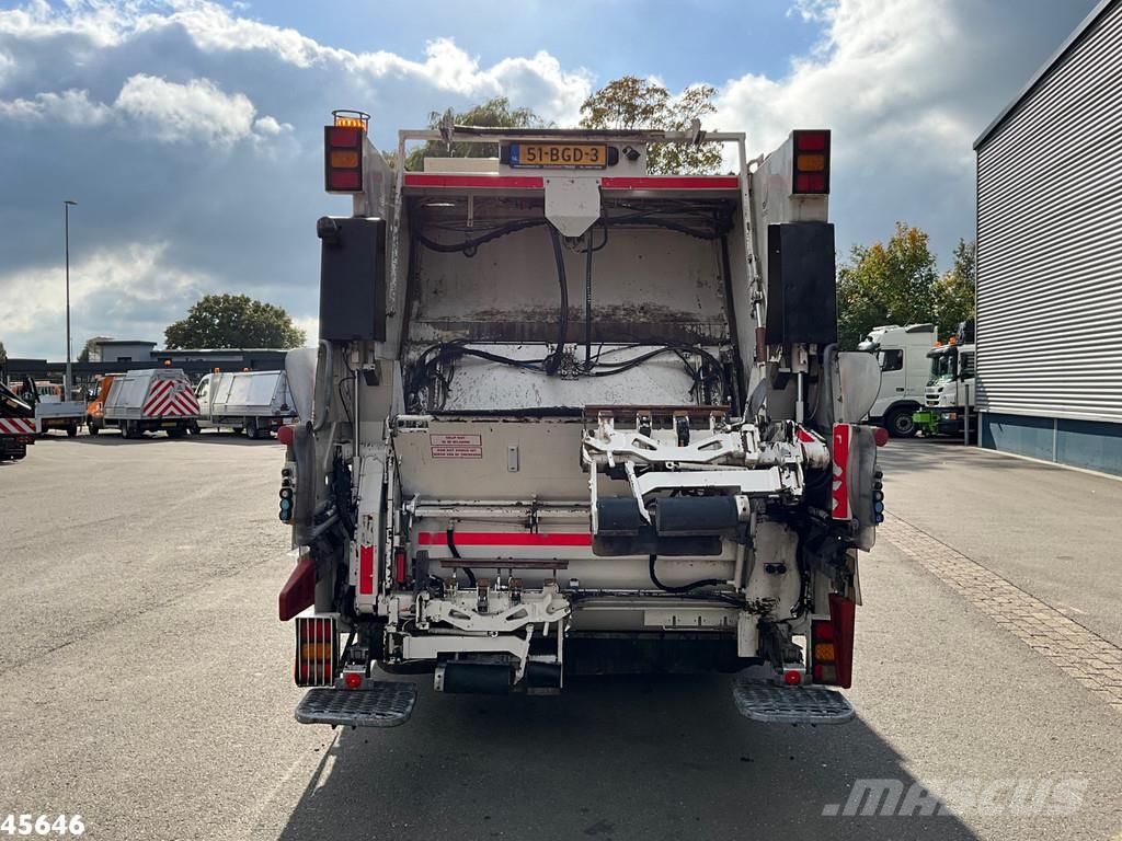 DAF FAG LF 220 Euro 6 Haller 14m³ Just 123.721 km! Waste trucks