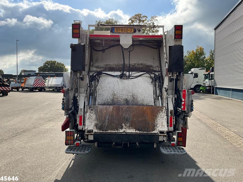 DAF FAG LF 220 Euro 6 Haller 14m³ Just 123.721 km! Waste trucks