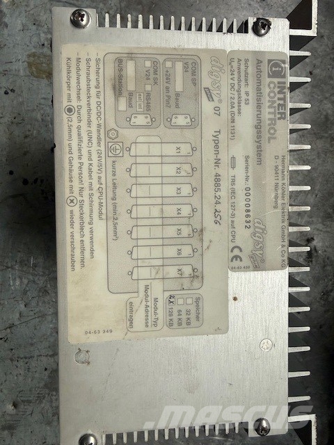 Wirth PB 50-15 USED HYDRAULIC VALVE+ JOYSTICK Drilling equipment accessories and spare parts