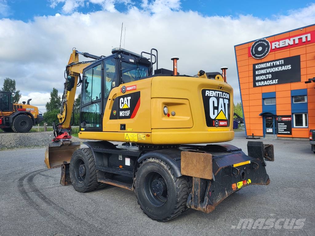CAT M 315 F Ratiniai ekskavatoriai