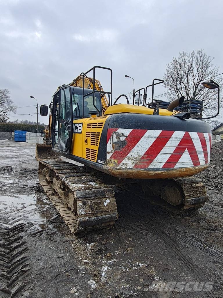 JCB JS 220 LC + T4F 大型油圧ショベル12t以上（パワーショベル・ユンボ）