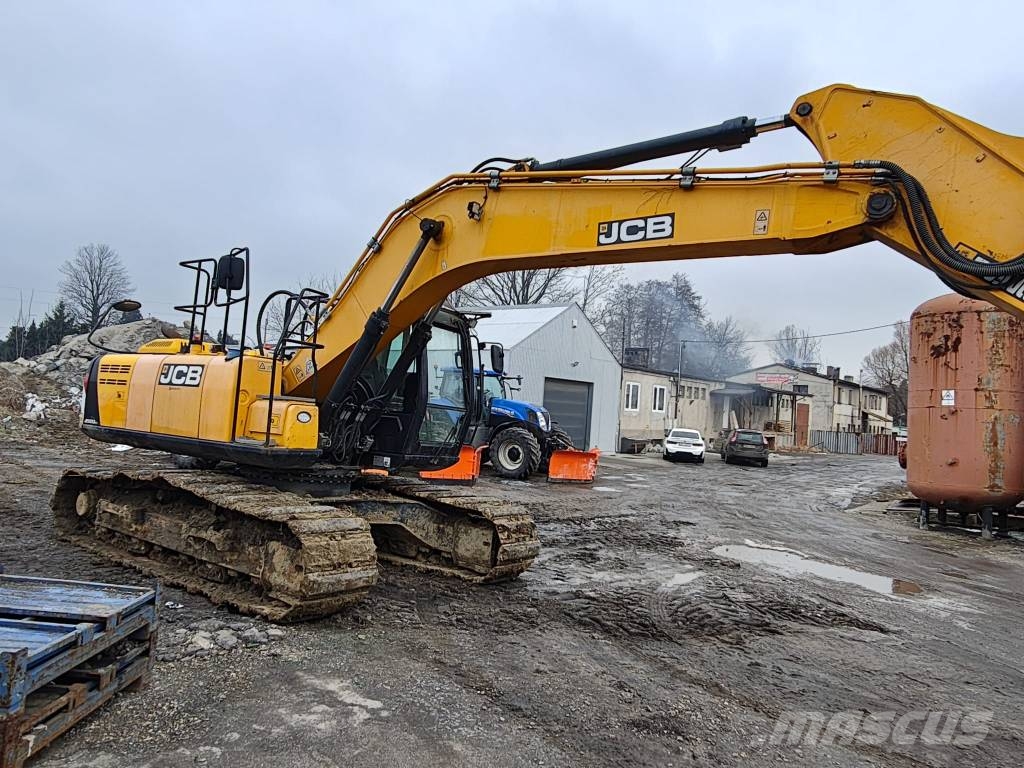 JCB JS 220 LC + T4F 大型油圧ショベル12t以上（パワーショベル・ユンボ）