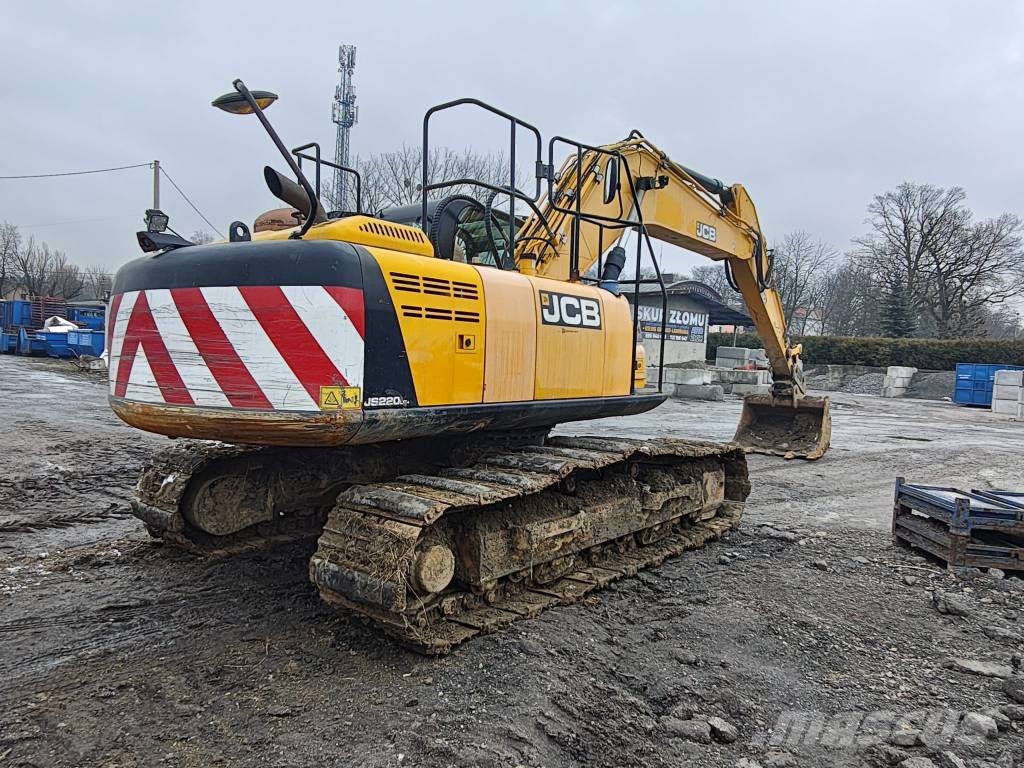JCB JS 220 LC + T4F 大型油圧ショベル12t以上（パワーショベル・ユンボ）