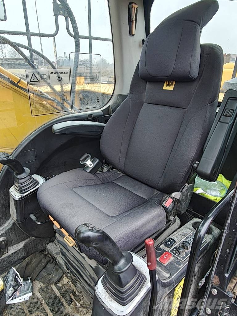 JCB JS 220 LC + T4F 大型油圧ショベル12t以上（パワーショベル・ユンボ）